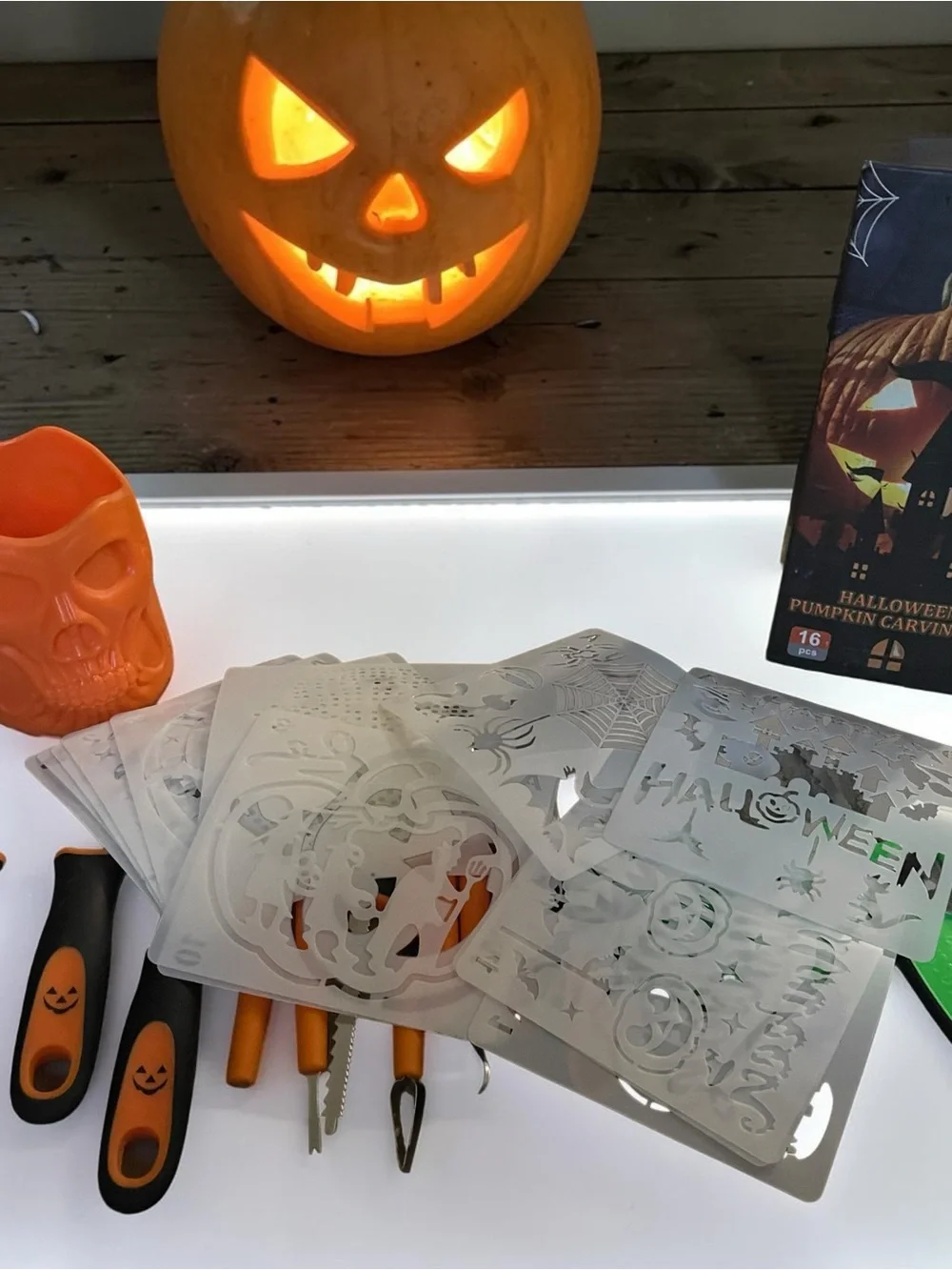 HUGE Halloween Pumpkin Carving Bundle — Everything Shown Included!